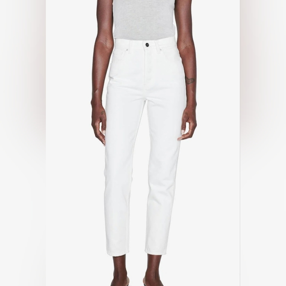 NWT Anine Bing Sonya Jeans in Off White